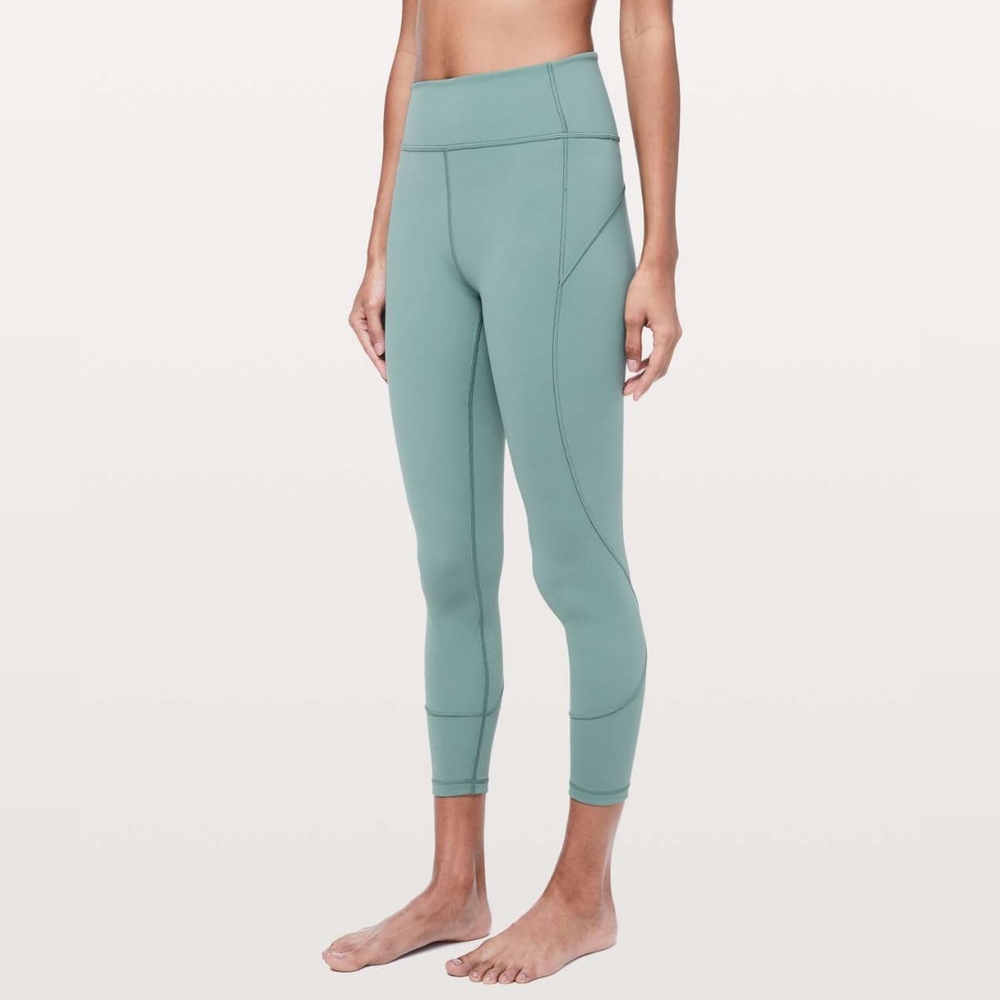 Lululemon In Movement 7/8 Tight *Everlux 25" Frosted Pine